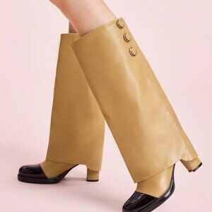 Stylish Women's High Heel Platform knee high Boots